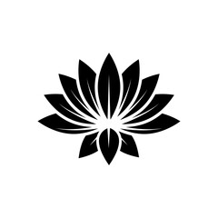 Obraz premium lotus flower icon
