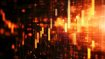 Arrow Collage Background Design for Business Economy and Global Inflation Concepts