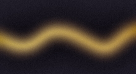 Gold orange dark color wave grainy backdrop design, abstract vibrant colors flow lines noisy gradient texture, header, banner, poster, empty space.
