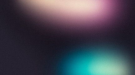 Blue orange purple gray dark color wave grainy backdrop design, abstract vibrant colors flow lines noisy gradient texture, header, banner, poster, empty space.