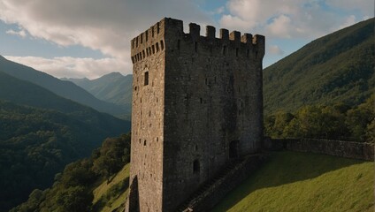 Visitors marvel at the grandeur of the ancient archer tower