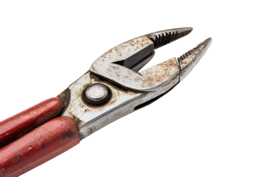 High-Quality Isolated Image of Pliers on transparent Background for Professional Tools Catalogs and Marketing Materials