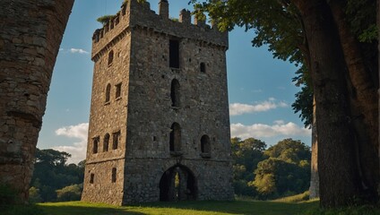 The archer tower serves as a landmark for those seeking adventure and exploration