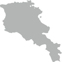 Grey Armenia map