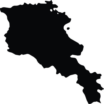 recommend clip art: Black Armenia map