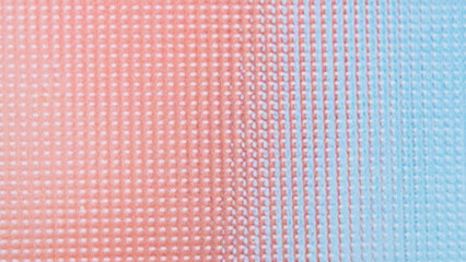 Square-shaped and gradient blue and brown dots