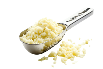 Potato Ricers Isolated on transparent Background for Culinary Applications, Food Preparation, and Kitchen Tools