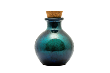 Isolated Potion Bottle on transparent Background Suitable for Fantasy Art, Product Mockups, and Various Creative Projects