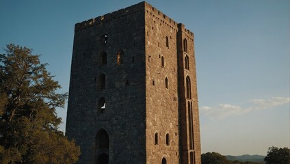 The archer tower serves as a symbol of hope for the village