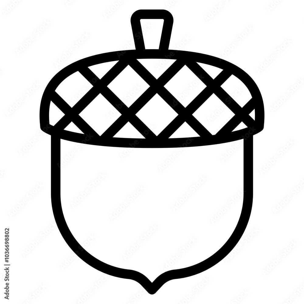 Poster acorn icon