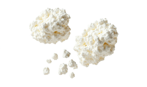 cottage cheese on transparent background