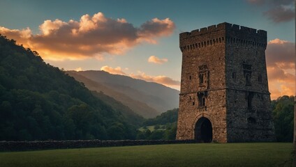 The archer tower stands against the test of time