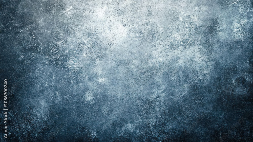 Poster a textured background featuring a gradient of blue and gray tones, suitable for design use.