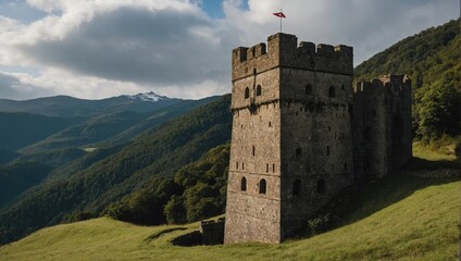 The archer tower stands as a beacon for the community's spirit