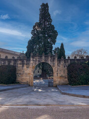 Urban wall of Santo Domingo de Santo Silos, Burgos. © ANTONIO