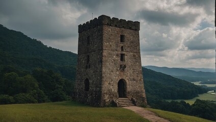 The archer tower stands proud an enduring symbol of the community’s rich history