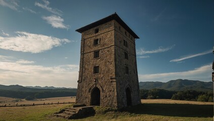 The archer tower stands proud and defiant