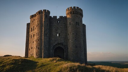 The archer tower stands proud, a beacon of hope for future generations to cherish