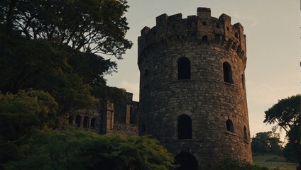 The archer tower stands proud, a symbol of hope for the future