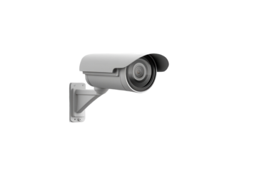 High-Quality Security Camera Isolated on a Transparent Background Ideal for Marketing and Advertising Purposes