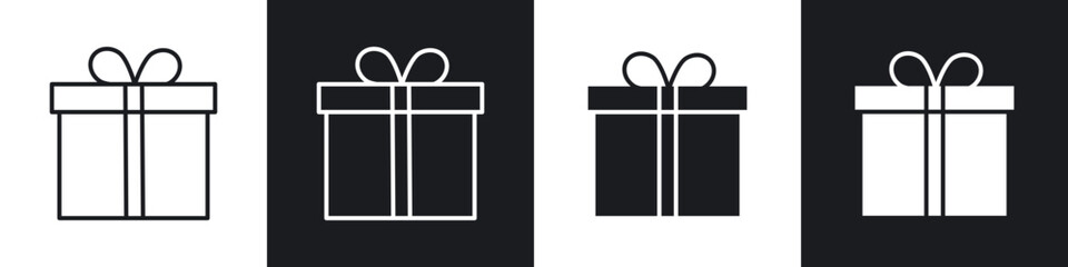 Gift boxes icon