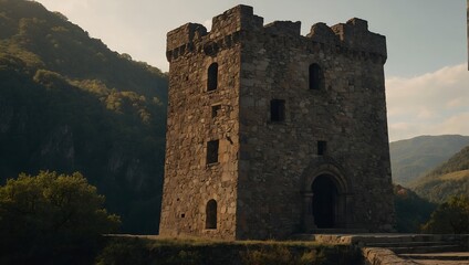 The archer tower stands resilient through every storm