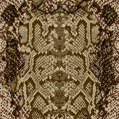 Snake skin seamless Pattern. Textured Reptilian Scales