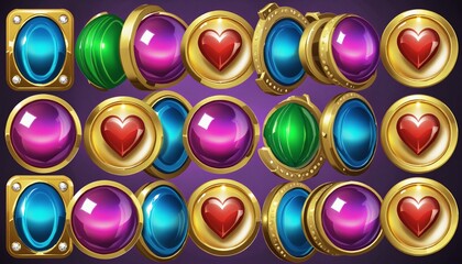 Lucky Jackpot: A Casino Game of Chance and Success, Wall Paper Design, Banner, Illustration