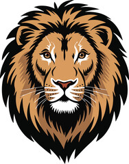 Tiger head illustration vector .