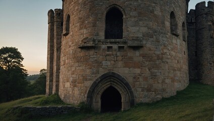 The archer tower stands tall, a beacon of hope for the local community