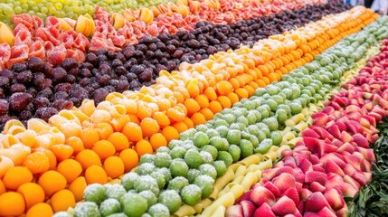 A rustic Italian feast with a variety of pasta shapes and savory sauces, topped with freshly grated parmesan cheese.