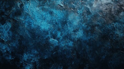 Fototapeta premium Vibrant Textured Abstract Blue Pattern with Dark Shading and Detailed Surface Elements