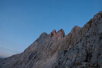 Fototapeta premium alpen berg sonne