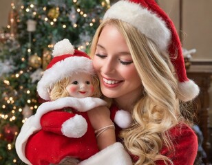 Verschmust in der Weihnachtszeit