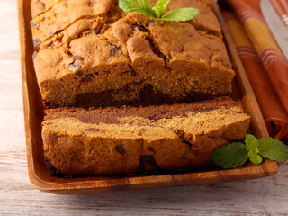 double chocolate cake