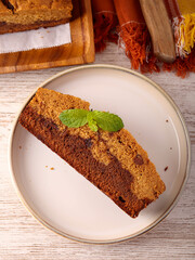 double chocolate cake