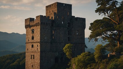 The archer tower whispers tales of valor and bravery to all who listen