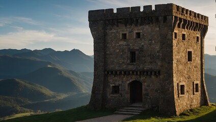 The archer tower's design reflects its rich heritage