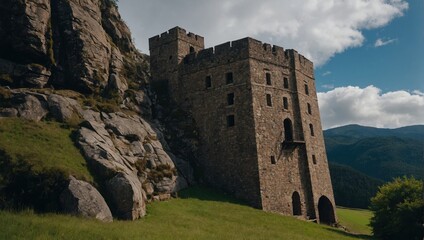 The archer tower's design reflects the artistry of its builders