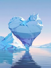 Obraz premium iceberg in the ocean,iceberg in polar regions,iceberg,iceberg in jokulsarlon country,iceberg in the water