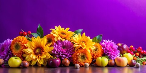 Obraz premium pink and yellow flowers
