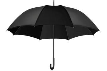 Versatile Umbrella Isolated on Transparent Background for Use in Weather-Related Designs and Promotional Materials