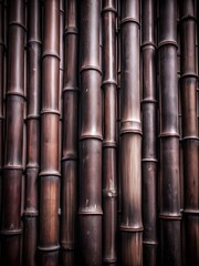 background of dark bamboo stems evenly spaced throughout the background