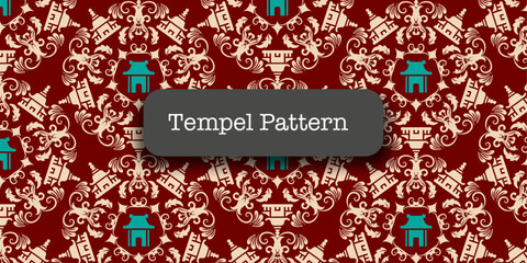 vector indonesian traditional pattern collection