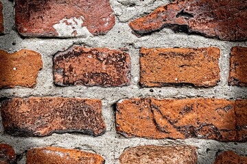 Brick wall a background or texture