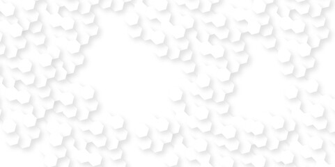 Background with hexagons . Abstract background with lines . white texture background . hexagon abstract background. Surface polygon pattern with glowing hexagon paper texture and futuristic business.