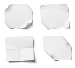 paper message note reminder blank background office business white empty page label adhesive tape