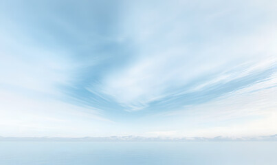 Summer blue sky cloud gradient light white background. Beauty clear cloudy in sunshine calm bright winter air bacground. Gloomy vivid cyan landscape in environment day horizon skyline view spring wind