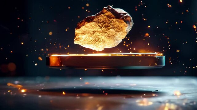 Low-temperature superconductivity experiment, electromagnetic levitation experiment