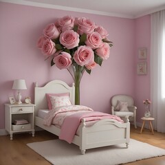 Blumen Deco. Generative AI Technologie